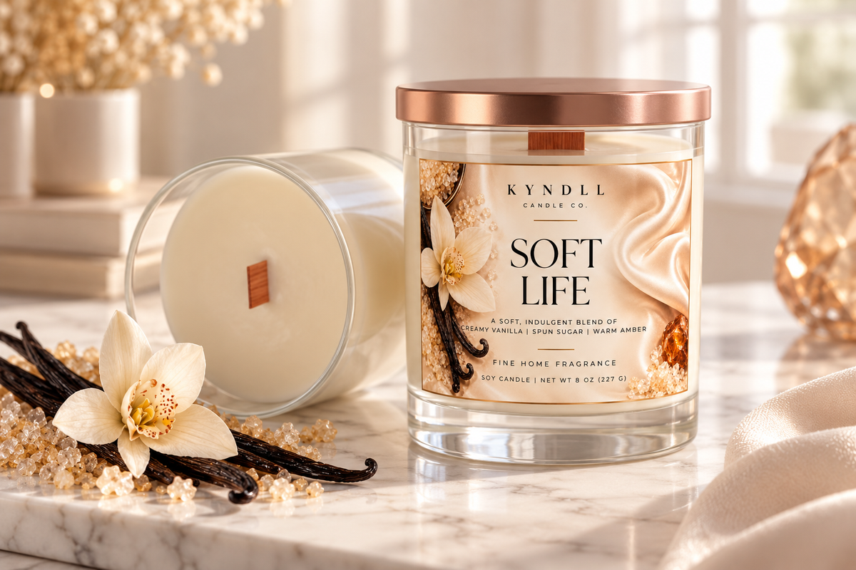 Soft Life | Wood Wick Candle
