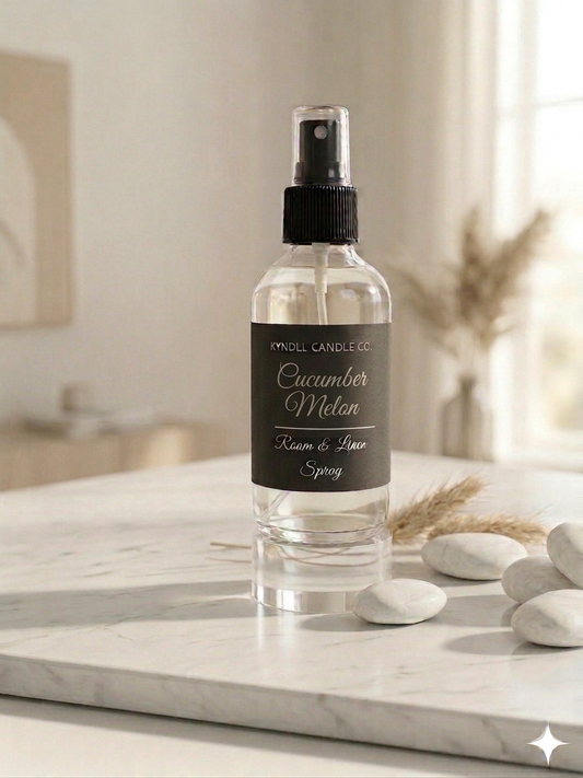 Cucumber Melon| Odor-neutralizing Room & Linen Spray 4oz