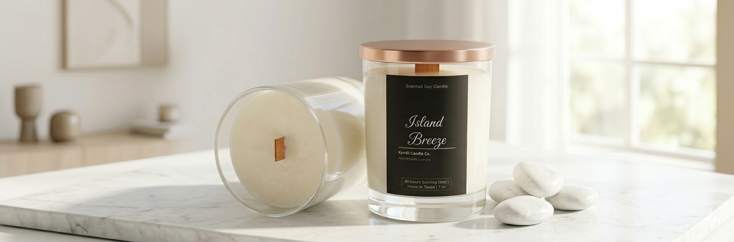 Island Breeze | Wood Wick Candle